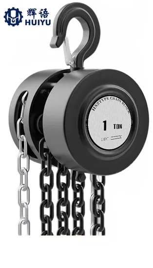 Polea de cadena manual Hsz de alta resistencia para elevación