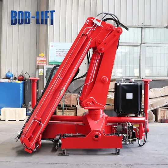 China Supplier Best Price 1~25 Ton Sq5za3 Hydraulic Arm Truck Mounted Crane Hydraulic Knuckle Boom Crane for Sale 