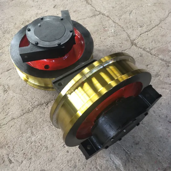 Heavy Load Forged Steel Wheels Assembly for Bridge Crane 