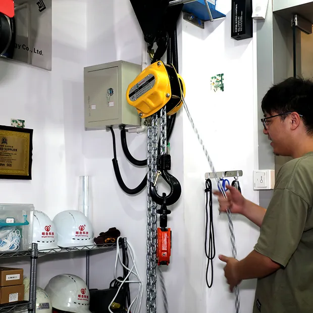 Polipasto de cadena manual de 2 toneladas con polea de cadena