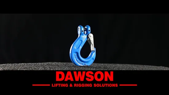Gancho de horquilla Dawson G100 para equipos de elevación de polipastos de cadena